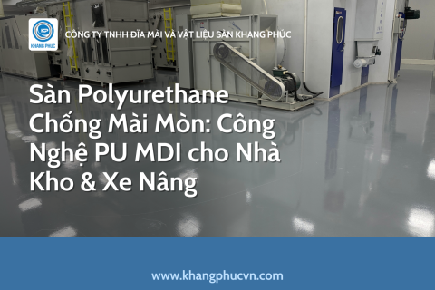 Sàn Polyurethane Chống Mài Mòn: Công Nghệ PU MDI cho Nhà Kho & Xe Nâng