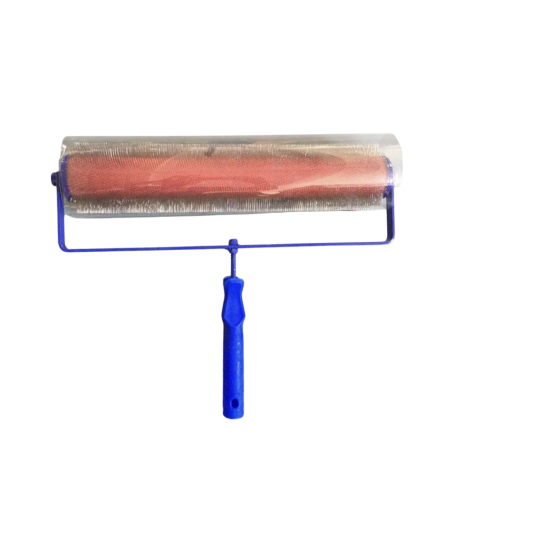 C006-LH Ru lô phá bọt tự san phẳng Guangmai 4 inch, răng cao 13mm (kèm khung)