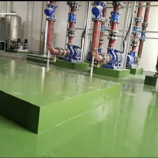 Sơn PU Gốc Nước Rulô 0.3–1mm Mờ – UQESH® HEFloor-V